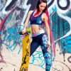 Hippie Habits - Candy Skull - joga, yoga - fitness - sportswear